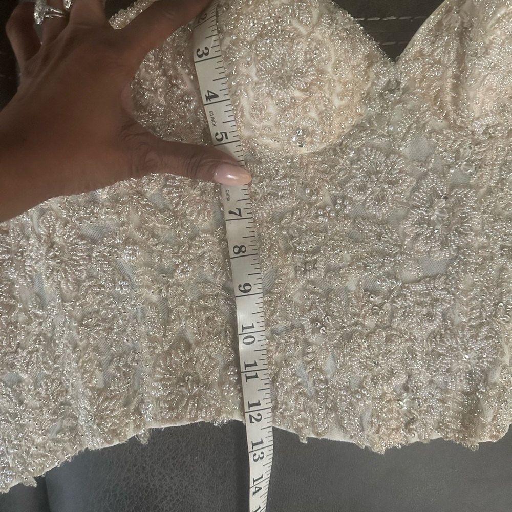 Martina Liana Cayla corset. Champagne beads. In good condition. - Picture 12 of 12